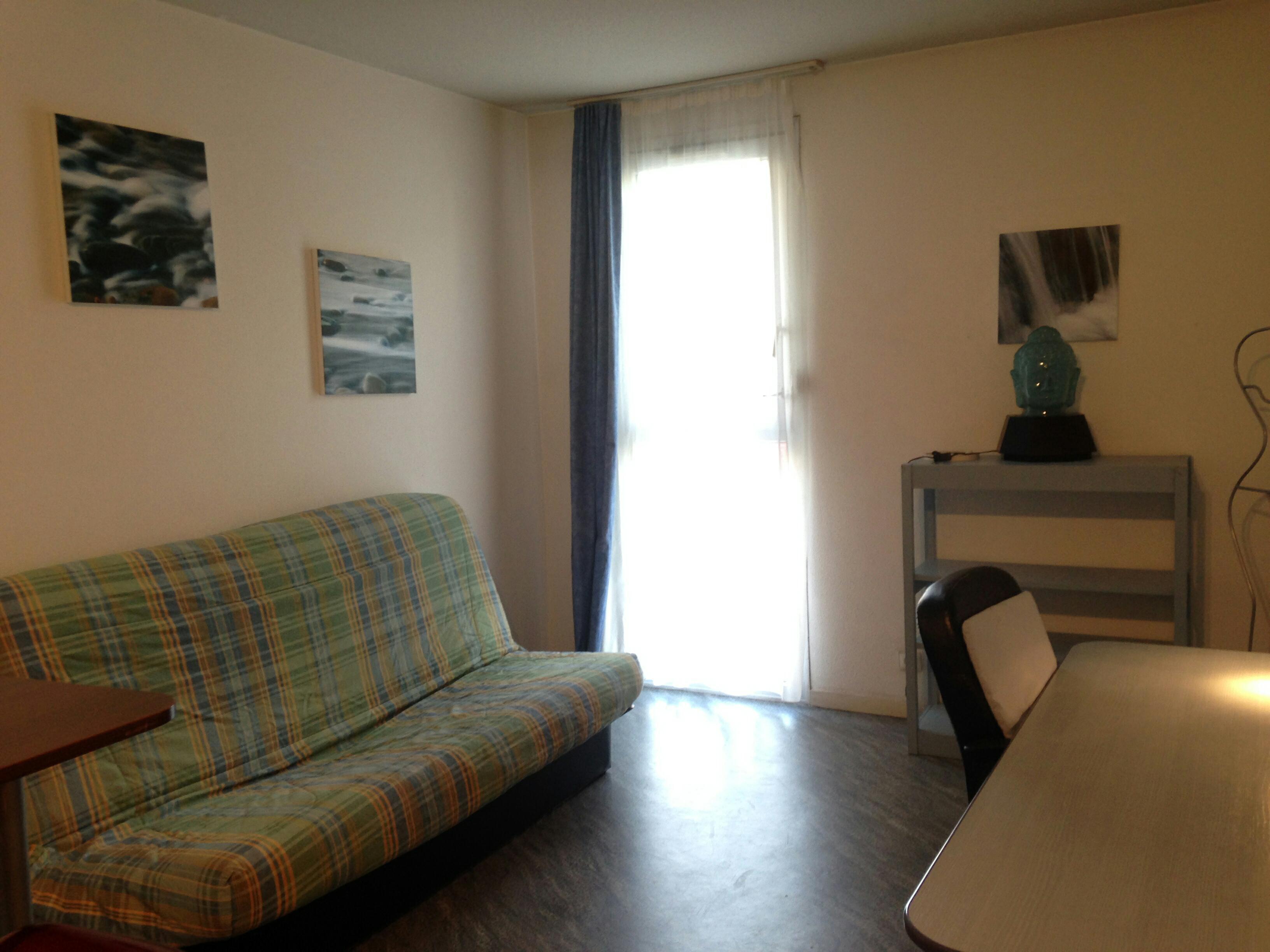 Studio Rez-de-chaussée 21 m2 Toulouse Proche centre Tram Tisséo Arénes Romaines (1122) - 1122-01.jpg