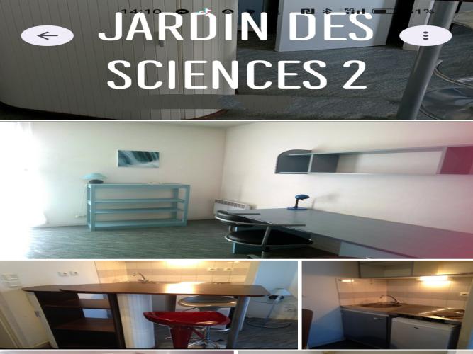 Studio Rez-de-chaussée 21 m2 Toulouse Proche centre Tram Tisséo Arénes Romaines (1122) - 4782628654402312749.jpg