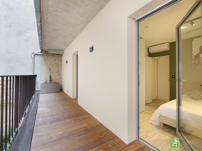 T3 2ème étage 57 m2 Toulouse rue Malcousinat Hyper centre Métro A Esquirol (1693) - web_05_-_Balcon_04.jpg